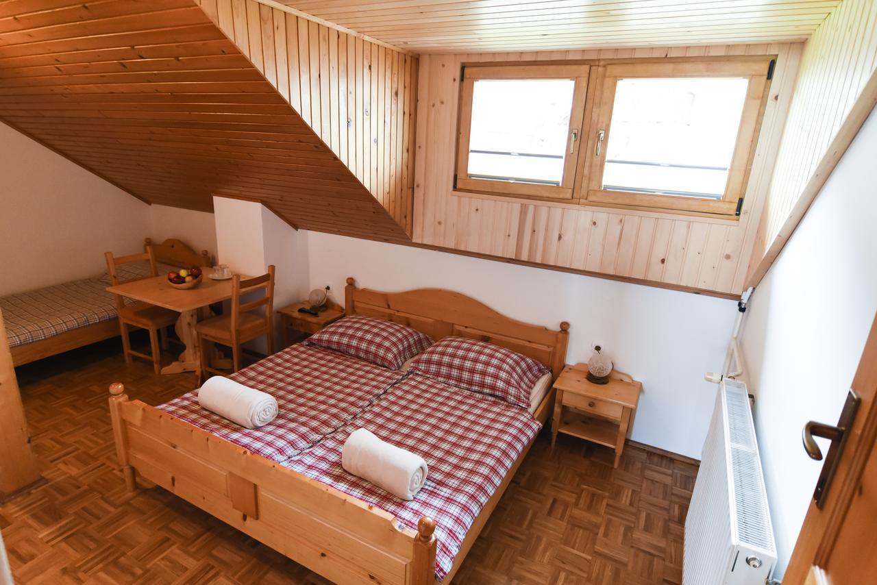Villa Tourist Farm Pri Biscu Bled Zimmer foto